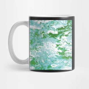 Earthy Daydreams - Colorful Paint Pour/ Fluid Art - Unique and Vibrant Abstract Acrylic Paintings for Art Prints, Canvas Prints, Wall Art, Mugs, Leggings, Phone Cases, Tapestries and More Mug